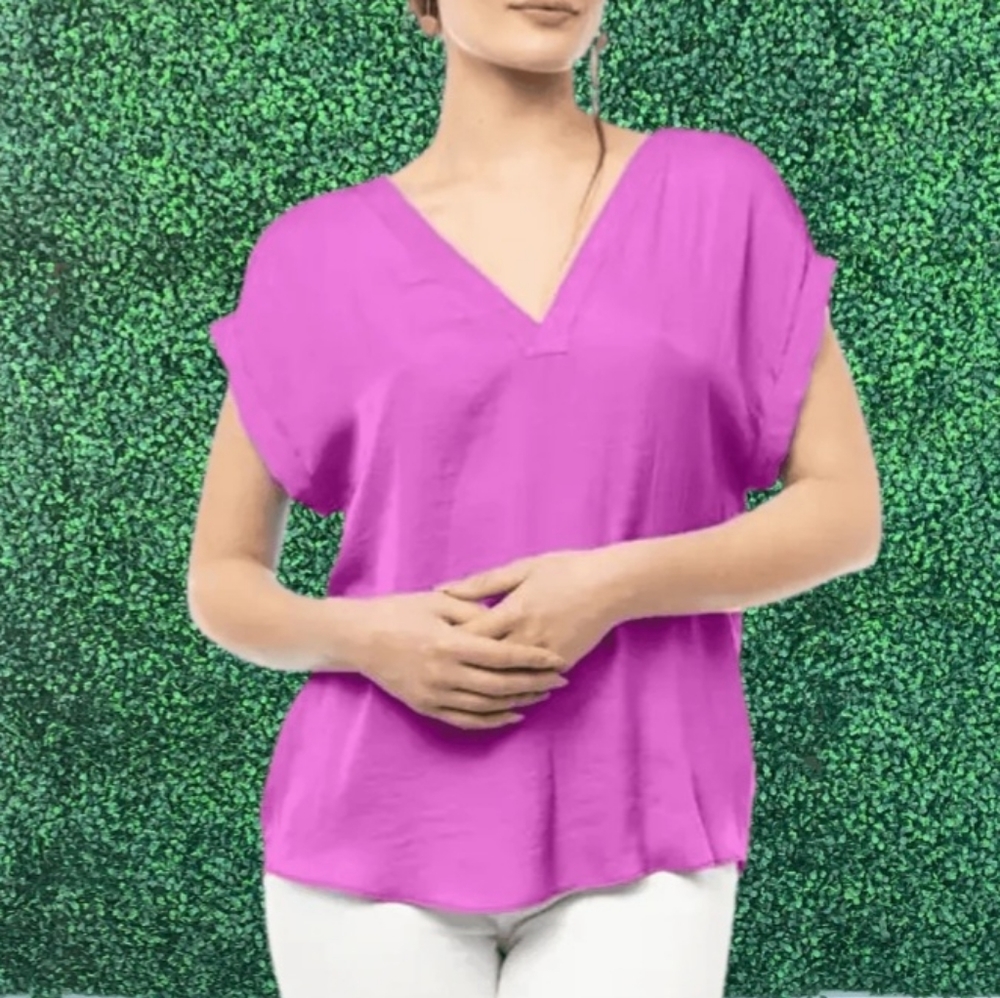 Naked Zebra Purple Blouse